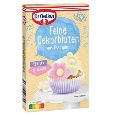 Dr. Oetker Feine Dekorblüten 12 Stück 2g