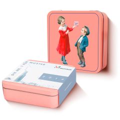 Personalisierte Manner Wanderdose mit Werbebanderole Design Kinder - 1 Stück