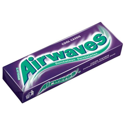 Airwaves Kaugummi Cool Cassis zuckerfrei 10er - 30er Vorteilspack von Airwaves