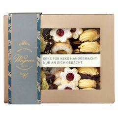 Weihnachtskekse gemischt 500g - Hergestellt aus den besten Zutaten und nach traditionellen Familienrezepten von Keksmanufaktur Wagner