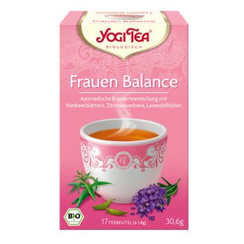 Frauen Balance Tee - ohne chemische oder künstliche Aromastoffe - wärmt - wirkt beruhigend von YogiTea
