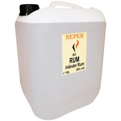 Bio Inländer Rum 38% 10000ml von Neper