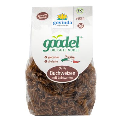 Bio Goodel Buchweizen-Fussili 250g - 5er Vorteilspack von Govinda
