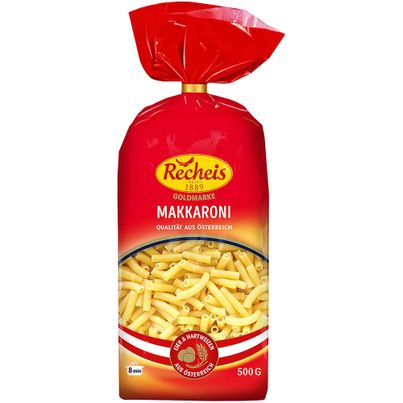 Recheis Goldmarke Makkaroni 500g