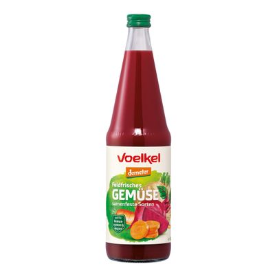 Bio Feldfrischer Gemüsesaft MW 700ml - 6er Vorteilspack von Voelkel