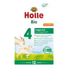 Organic baby milk - follow-on milk 4 made from goat milk 400g - value pack of 5 from Holle