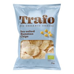 Bio Hummus Chips Meersalz 75g - 6er Vorteilspack von Trafo