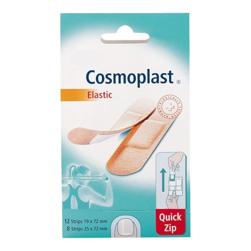 Cosmoplast strips elastic 2gr. 20 pieces by Hartmann