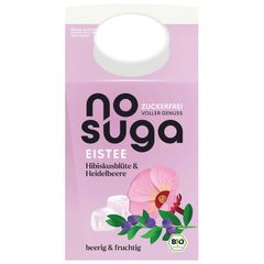 Bio Eistee Hibiskusblüte & Heidelb 500ml - 8er Vorteilspack von No Suga