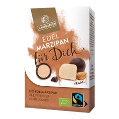 Bio Edel-Marzipan in ZB Schokolade 90g - 5er Vorteilspack von Landgarten