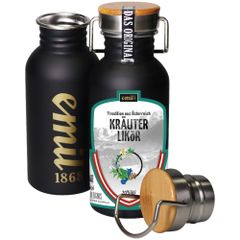 emil-Kräuter Likör 20%vol 500ml Edelstahl Kanne