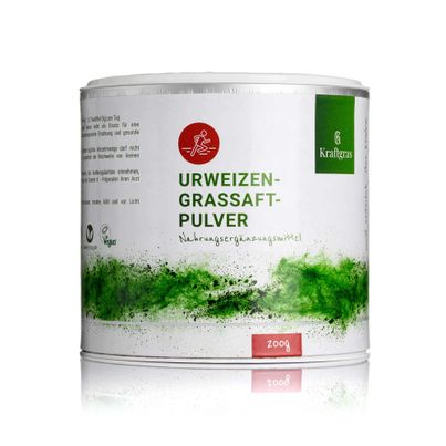 Bio Urweizengrassaftpulver 200g von Kraftgras 