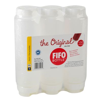 Fifo Quetschflasche 3er-Pack 473ml von Linum Europa Gmbh