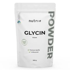 nutri+ Glycin Pulver 500g - Aminosäure von Nutrition Plus