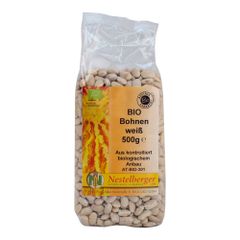 Bio Bohnen weiß 500g - 10er Vorteilspack von Nestelberger