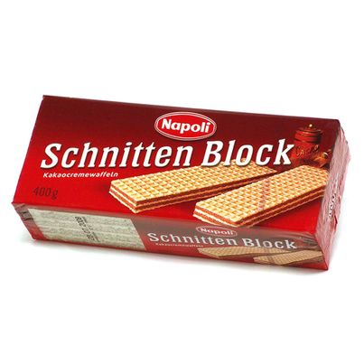 Napoli Schnittenblock 400g