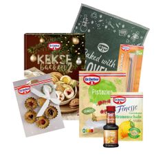 Dr. Oetker Set Mit Liebe verpackt - Linzer Augen