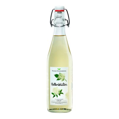 Sirup Hollerblüten weiß 500ml von Unterweger Konfitüren UWE