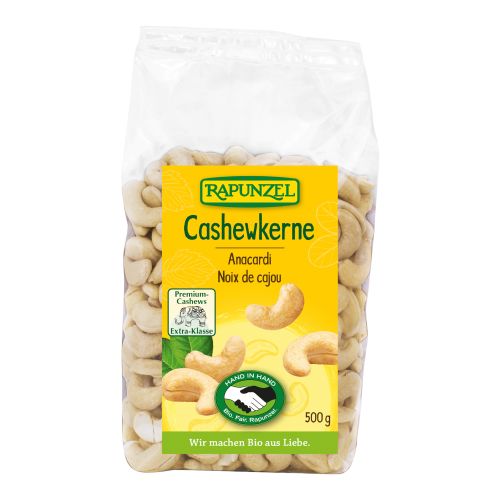 Bio Cashewkerne ganz  500g - 6er Vorteilspack von Rapunzel Naturkost