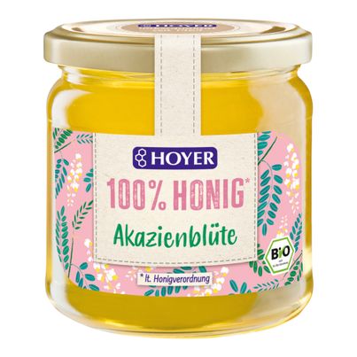 Bio Akazienhonig 500g - 6er Vorteilspack von Hoyer