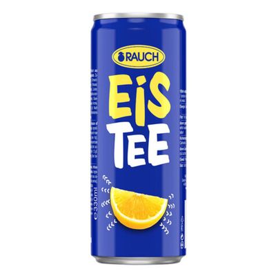 Eistee Zitrone Dose 330ml - 24er Vorteilspack von Rauch
