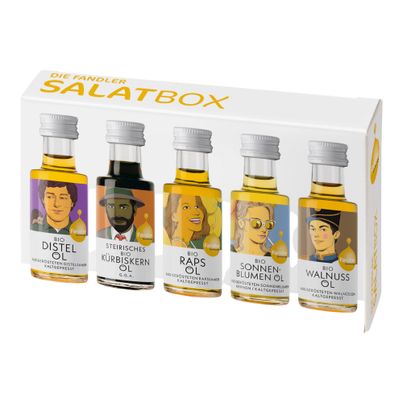 Bio Die Fandler Salatbox - 7er Vorteilspack von Ölmühle Fandler