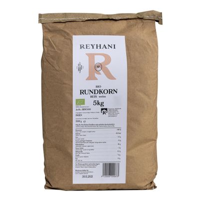 Bio Reis Rundkorn weiß 5000g von Reyhani Reis