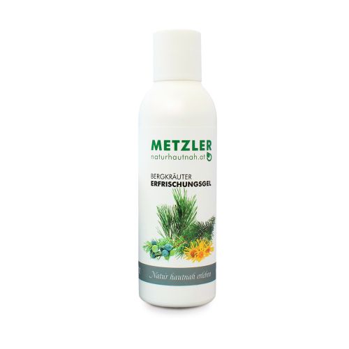 Erfrischendes Gel aus Bergkräutern 150ml von Metzler Molke