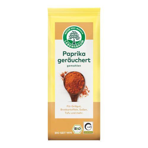 Smoked ground paprika 50g - single spice from Lebensbaum