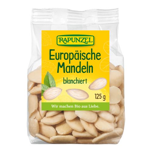 Bio Mandeln blanchiert 125g - 8er Vorteilspack von Rapunzel Naturkost