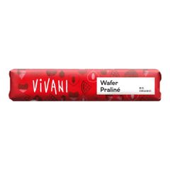 Bio Wafer Praliné Schokoriegel 40g von Vivani