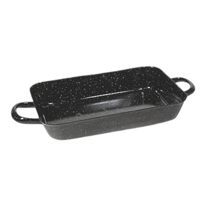 Frying pan enamel 29x18cm from Riess - Kelomat