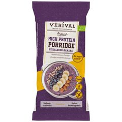 Bio High Protein Porridge Heidelbeere Banane 45g - 10er Vorteilspack von Verival