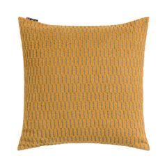 Kissenhülle Grid 50 x 50 cm - Gold - GRS zertifiziert - von David Fussenegger