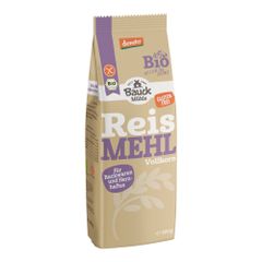 Bio Reismehl Vollkorn 500g - 6er Vorteilspack von Bauck Mühle