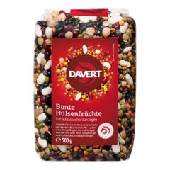 Bio Bunte Hülsenfrüchte 1419010000000100g - 8er Vorteilspack von Davert