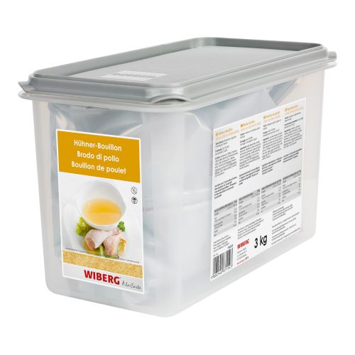 Chicken Bouillon approx. 3kg 7900ml - spice mixture of Wiberg