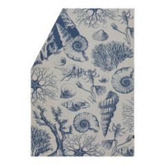 Leinendecke Submarine Farbe Marine 140x200cm von David Fussenegger