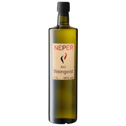 Neper Bio Weingeist 96 Prozent 1000ml von Destillerie Reif