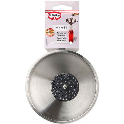 Dr. Oetker Trichter mit Siebeinsatz