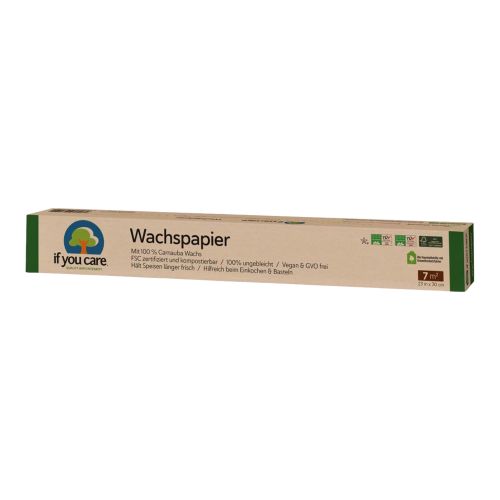 Bio Wachspapier 23mx30cm 1Stück - 12er Vorteilspack von If You Care