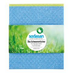 Bio Öko Schwammtücher 2 Stück - 20er Vorteilspack von Sodasan
