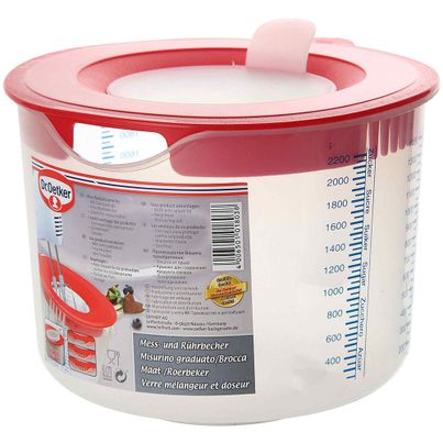 Dr. Oetker Mess- und Rührbecher 2,2 Liter