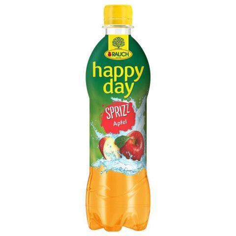 Apfelsaft gespritzt 500ml von Happy Day - 12er Vorteilspack