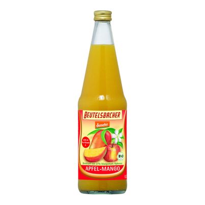 Bio Apfel-Mango-Saft MW 700ml - 6er Vorteilspack von Beutelsbacher