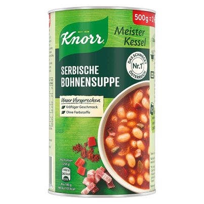 Knorr Meisterkessel Serbische Bohnensuppe 500g