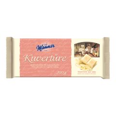 Manner couverture white chocolate - 200g