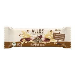 Bio Hafer Flapjack Schoko 50g - 16er Vorteilspack von Allos