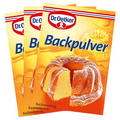 Dr. Oetker Backpulver 3er - 48g