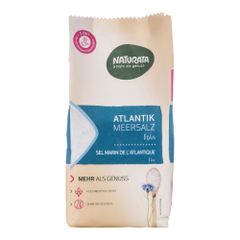 Bio Atlantikmeersalz fein 500g - 6er Vorteilspack von Naturata